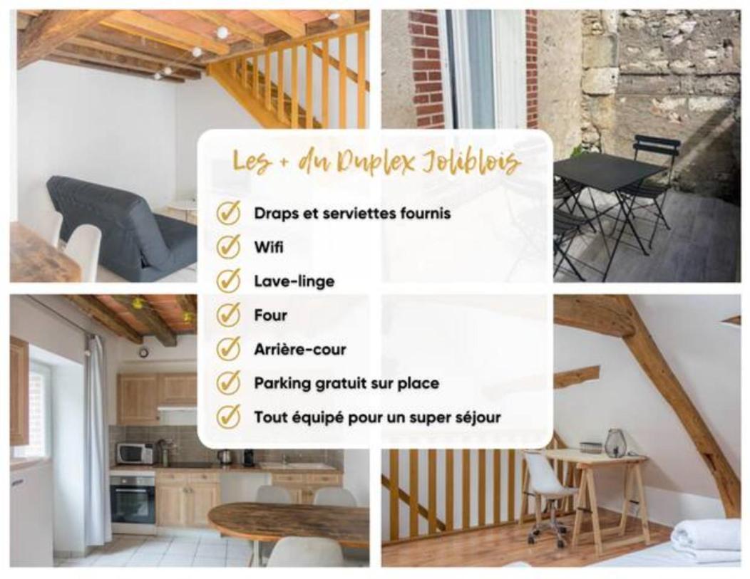 Duplex Joliblois Lägenhet Exteriör bild